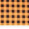 SINGER® Orange & Black Buffalo Check Cotton Fabric